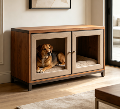ElmCraft Double-Door Pet Credenza