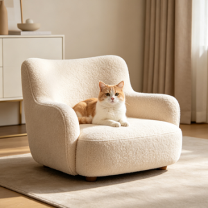 HavenRail Boucle Pet Chaise