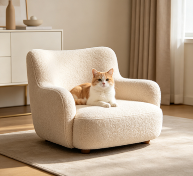 HavenRail Boucle Pet Chaise