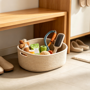 MossLoom Pet Toy Storage Basket