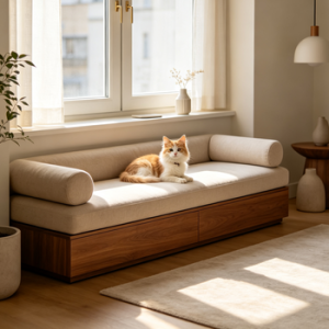 Oakline Window Perch Bench