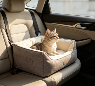 RoadLuxe Rear Seat Pet Booster