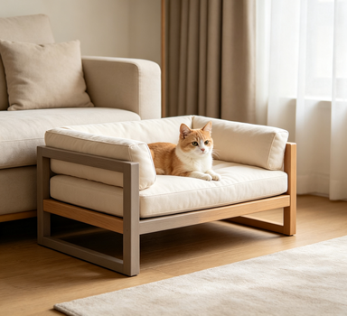 StudioNest Elevated Pet Daybed